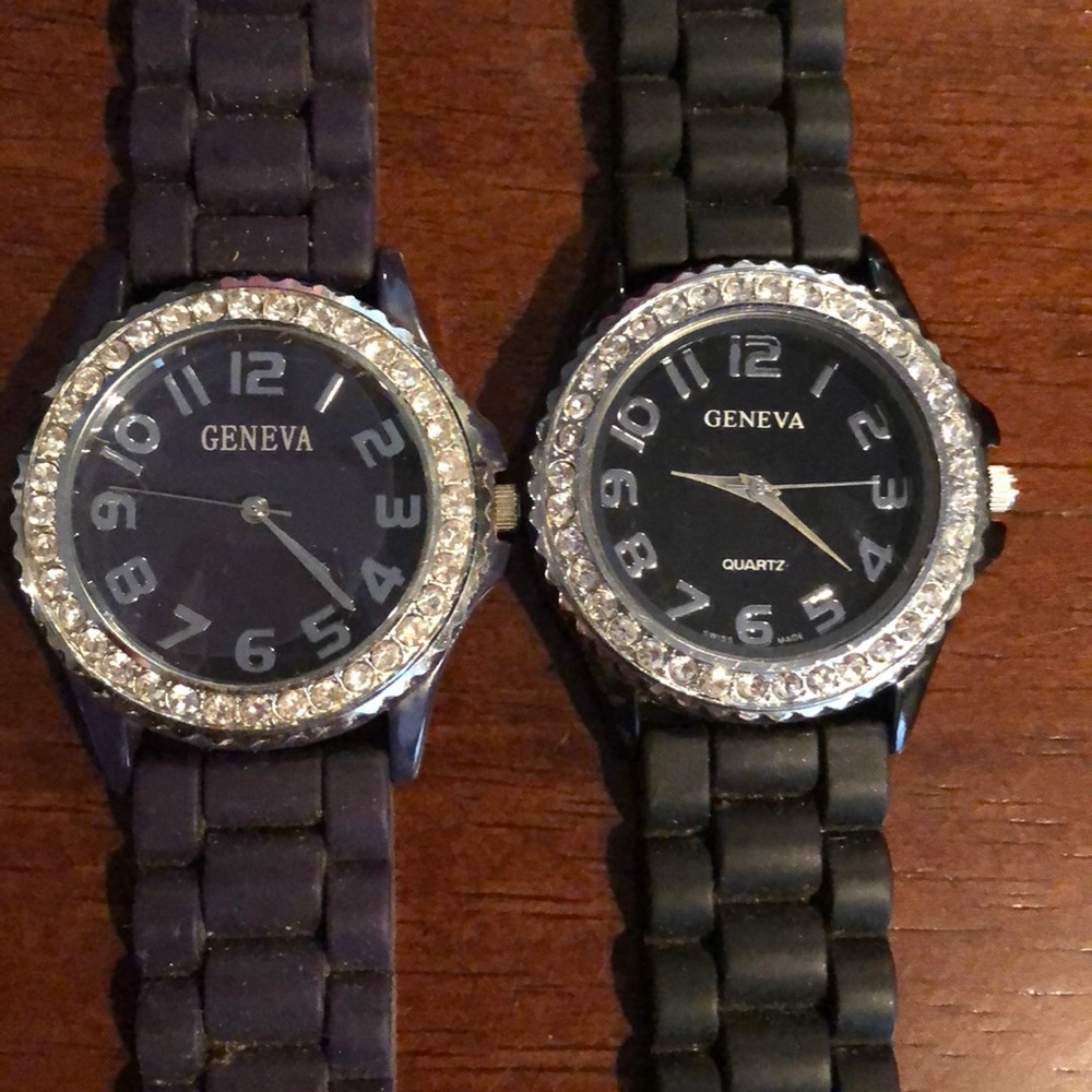 Two Geneva watches